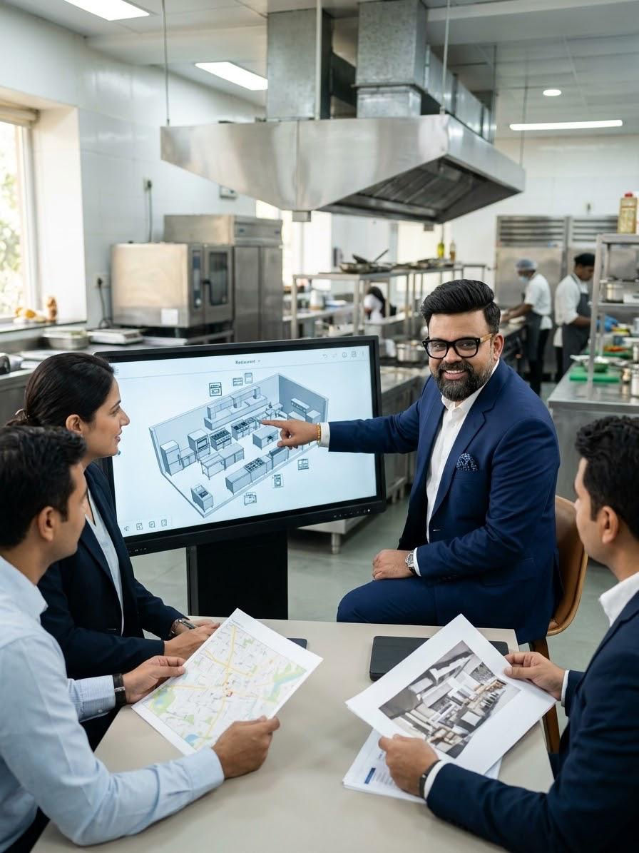 Kitchen Design, Ketan Dave hospitality consulting